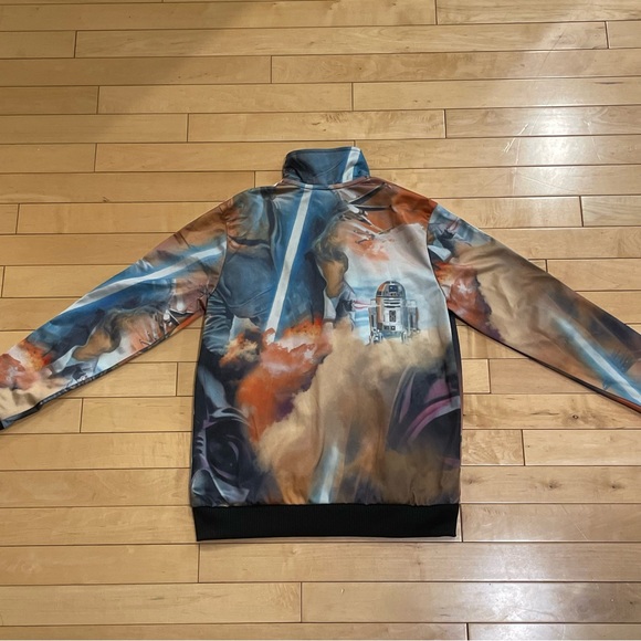 Limited Edition Discontinued Star Wars Adidas Zip Up track jacket - Picture 2 of 7